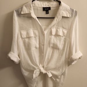 White button up